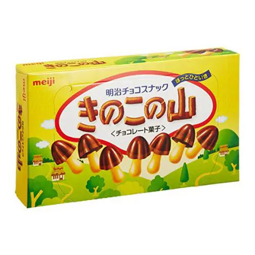 Meiji kinokonoyama chocolate